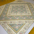 Quilting imprimé avec le coton-colle